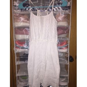 White Lace Summer Dress